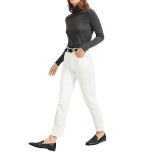 Everlane Cheeky Jean Crop Ivory Size 26